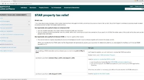 Ny State Property Taxes Rebate