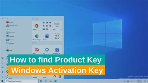How To Find Windows Product Key How To Activate Windows Product Key