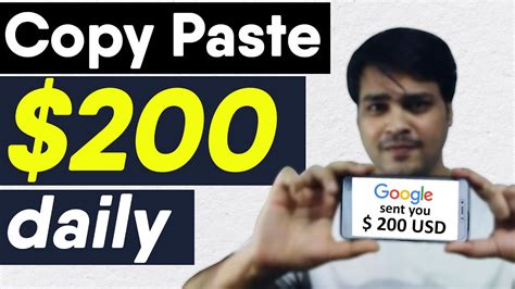 Copy Paste Job 200 Usd Daily New Copy Paste Jobs 2020 Copy Paste
