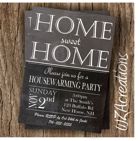 Housewarming Party Invitation House Warming Invite