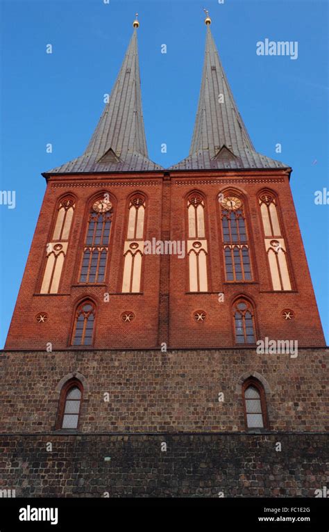 Church Of Stnicholas In Berlin Stock Photo Alamy