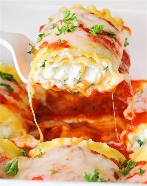 How To Make Roasted Red Pepper Chicken Lasagna Rolls 14 Easy Steps