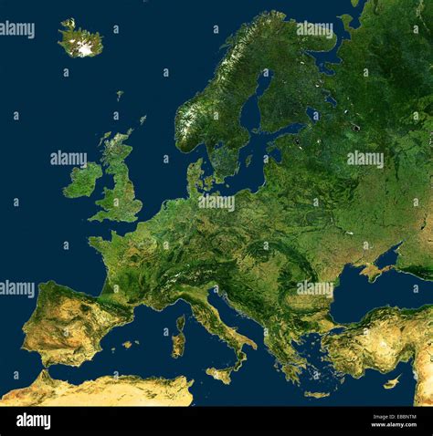 This Envisat Mosaic Showcases A United Europe From Space It Was
