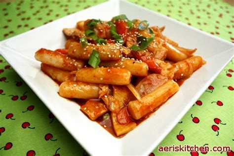 One of the most popular korean dishes in south korea, samgyeopsal consists of grilled slices of pork belly meat that are not marinated or seasoned. Spicy TteokBokkI - Aeri's Kitchen