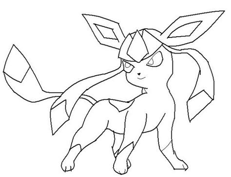 Cute Glaceon Coloring Pages Pokemon Coloring Pages Pokemon Coloring
