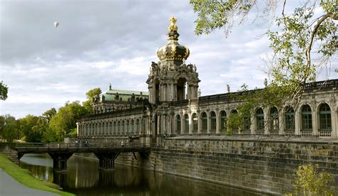 The Zwinger Is A Palace In Dresden Eastern Germany Full Hd Wallpaper