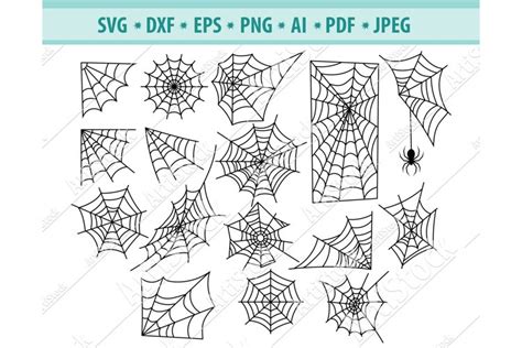 Spider web png, Spiderman wall art, Spider clipart Dxf, Eps