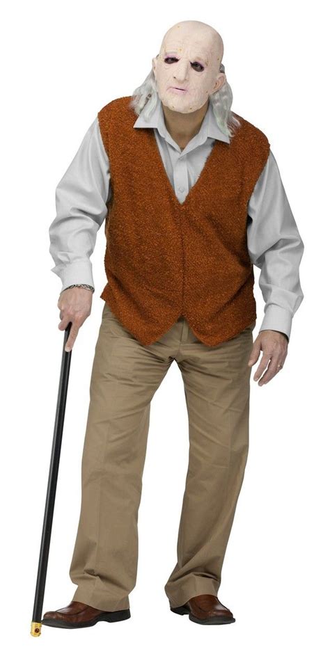 23 Old Man Halloween Costume With Images Old Man Costume Mens