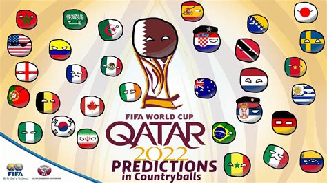 2019 Predictions World Cup 2022 Predictions With Countryballs Youtube