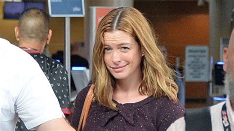 Anne Hathaway Dyes Hair Strawberry Blonde For Her Newest