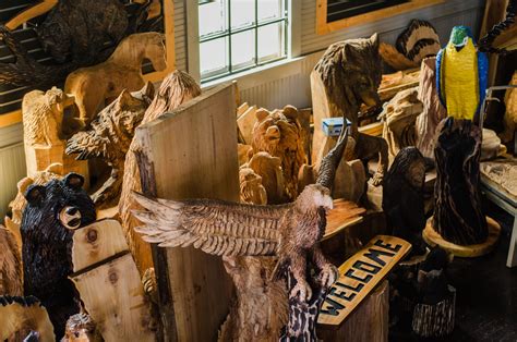 The Woodcarver Off Mckenna Highway Nisqually Valley News