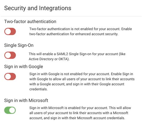 Enabling Microsoft O365 Login For Your Account