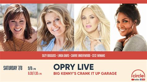 Suzy Bogguss Linda Davis Carrie Underwood And Cece Winans To Perform