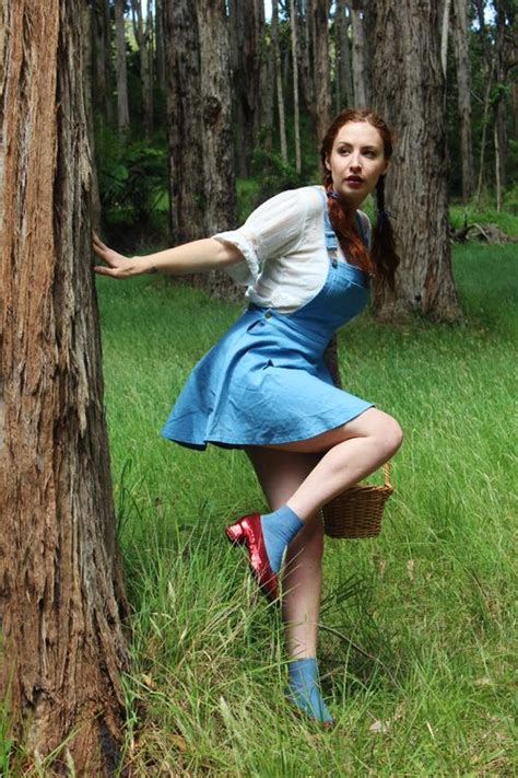 Dorothy From The Wizard Of Oz Cosplay Sexy Cosplay Dorothy Red Shoes