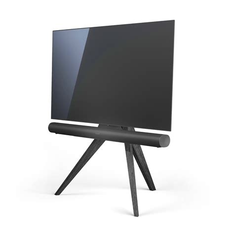 Uitgebreid assortiment verrijdbare tv standaarden, tv stand op wielen, overzichtelijk op een rijtje. ART TV-Stand Oak Black | art | tv-stands | online ...