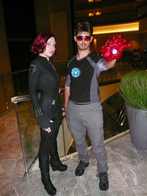 Black Widow And Tony Stark Chris Baker Flickr