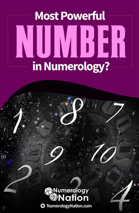 Which Is The Most Powerful Number In Numerology Numerology Nation