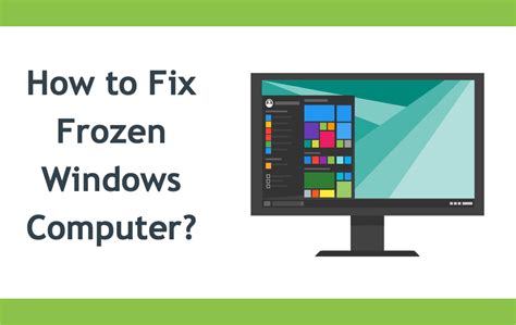 A frozen computer screen, while frustrating, is no reason to panic. How to Fix Frozen Windows Computer? » WebNots
