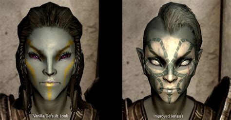 83willows Jenassa Darkelf Follower Companion Makeover At Skyrim