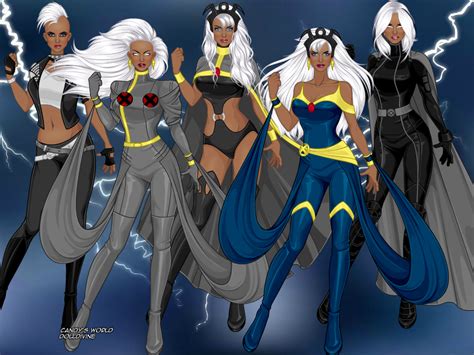 Storm Power Of 5 By Moonstar757 On Deviantart