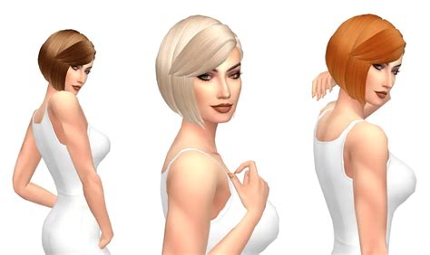 Sims Fun Stuff Kiara S Innocent Hair Retextured Sims Hairs