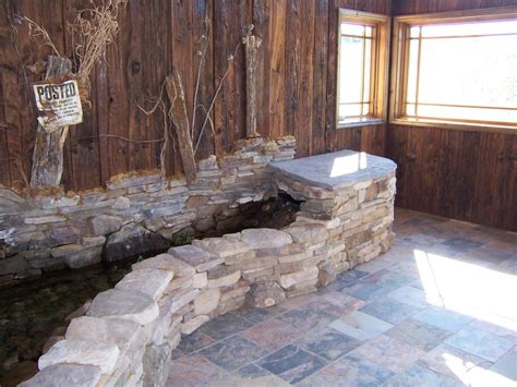 Fish Pond Rustic Sunroom Other By Ron Franks Cabinetry Houzz