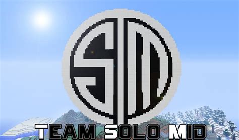 Tsm Team Solo Mid Logo Minecraft Project