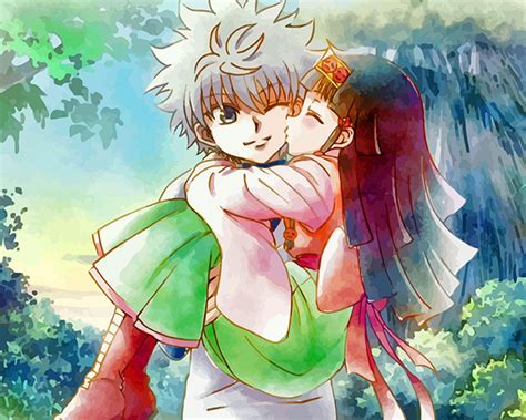 Killua Zoldyck And Alluka Zoldyck Paint By Numbers Numeral Paint Kit