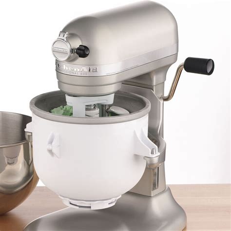 Kitchenaid Mixer Ice Cream Bowl Attachment For 5 Qt Mixer Sur La Table