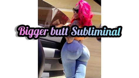 Bigger Butt Subliminal In 2min😱must Watch Youtube