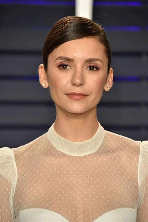 Nina Dobrev Attends The 2019 Vanity Fair Oscar Party Hosted By