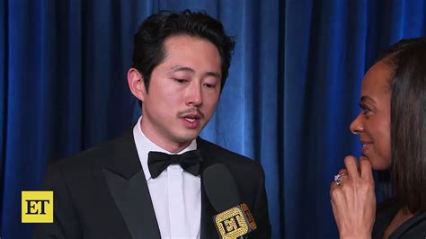 Steven Yeun Reacts To Beef Sweep After Sag Win Exclusive Video