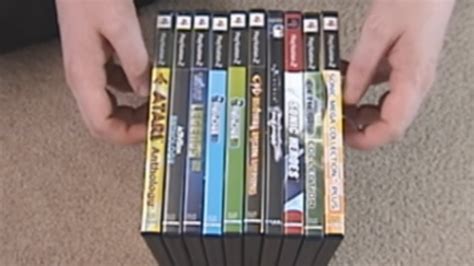 My Ps2 Game Collection Retro And Arcade Compilations Youtube