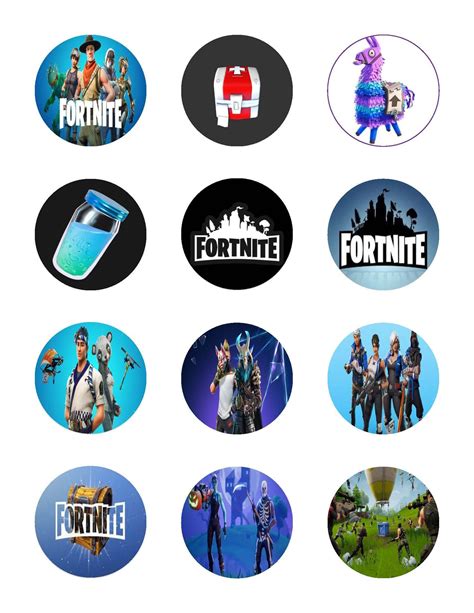 Fortnite Cupcake Toppers These Awesome Cupcake Toppers Are The Perfect Hot Sex Picture