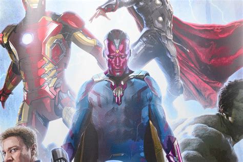 New Avengers Age Of Ultron Artwork Featuring The Vision