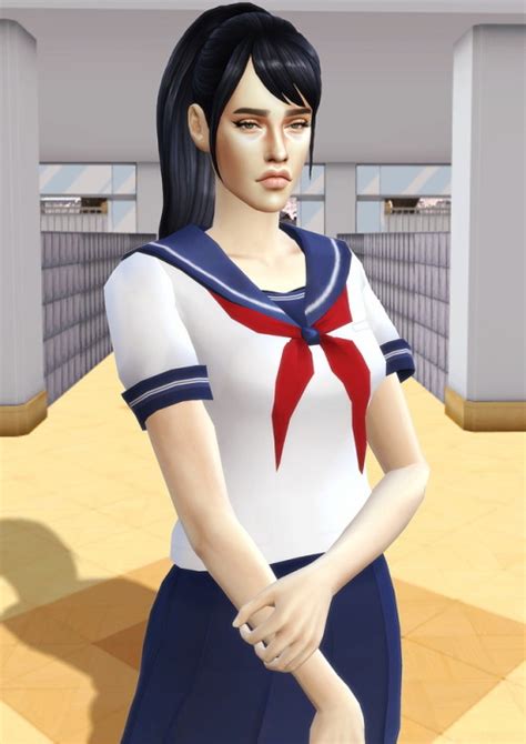Sims 4 Cc Yandere Uniform Images And Photos Finder