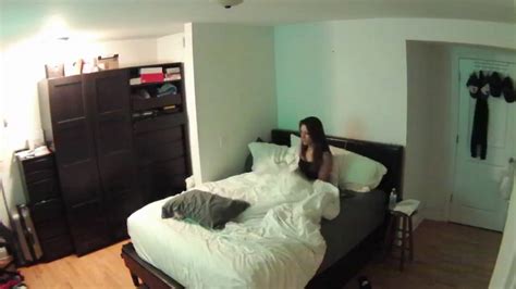 Woman Captures Ghost Like Footage On Tape In Her Bedroom Youtube