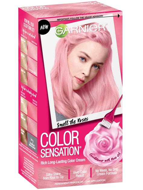 Color Sensation Long Lasting Permanent Hair Color Garnier