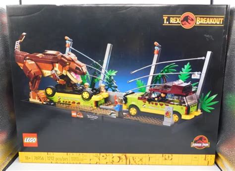 Lego Jurassic Park 76956 T Rex Breakout ~ New In Box 9695 Picclick