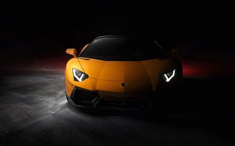 Lamborghini Aventador Wallpaper 4k Sports Cars Black Background Cars