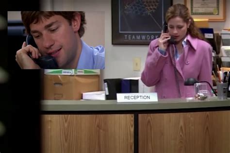 Remember That Phone Call Between Jim And Pam The Office Actors Reveal How It Was Shot