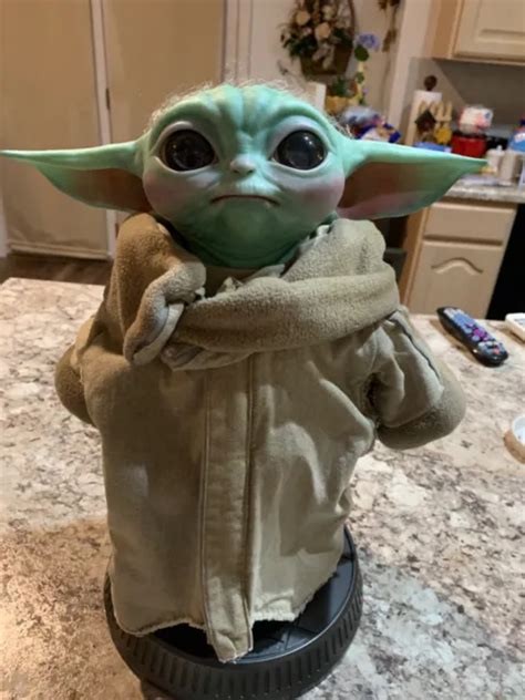 Star Wars Life Size Statue Sideshow Grogu Aka Baby Yoda Prop Replica