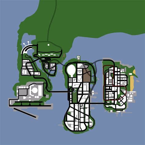 Gta 3 Map Neighborhoods