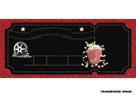Golden screen cinemas gsc gsc is the leading film exhibitor and distributor in malaysia. FREE Printable Movie Ticket Party Invitation Template | DREVIO