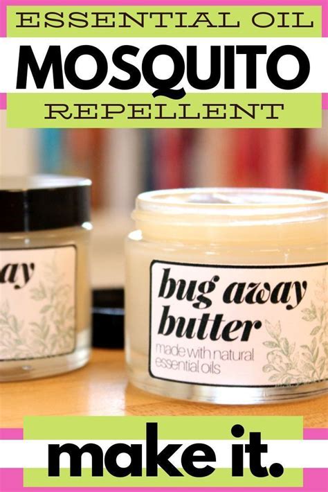 Mosquito Repellent Body Butter Recipe With Essential Oils Body