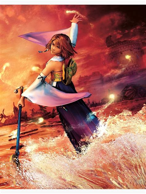 Final Fantasy X Poster For Sale By Xionhearth Redbubble