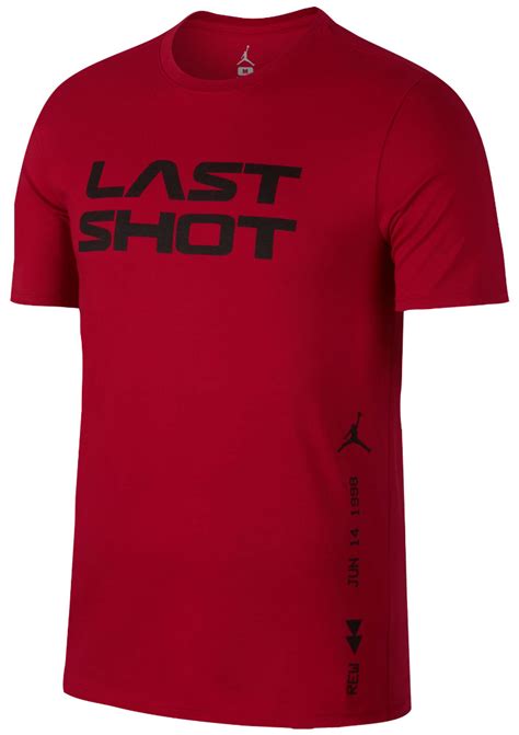 Jordan Last Shot Verbiage Shirt Sneakerfits