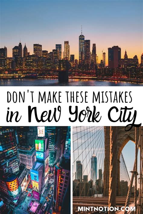 Visiting New York City For The First Time Avoid These 10 Costly