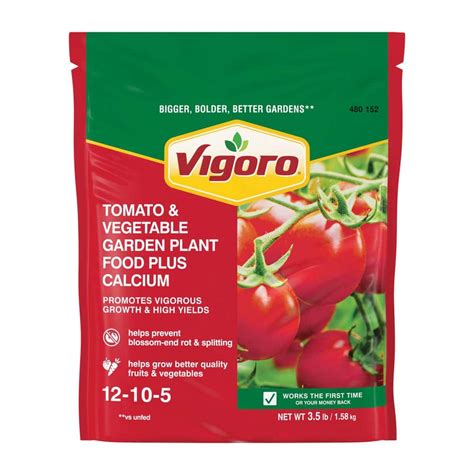Vigoro 35 Lb All Season Tomato And Vegetable Garden Plant Food Plus