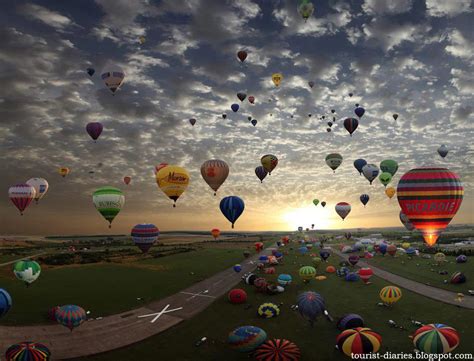 The Largest Hot Air Balloon Gathering In The World Chambley France